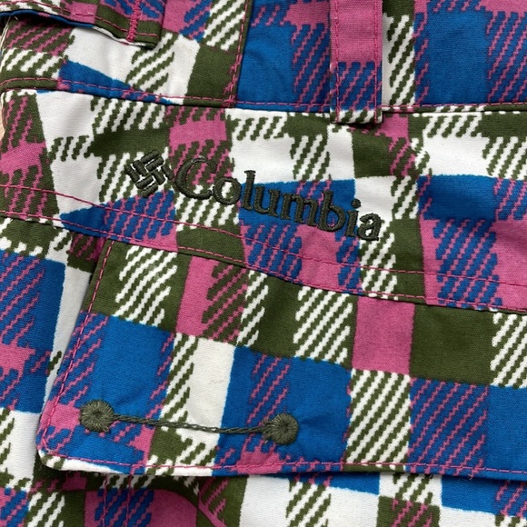 Girl's Boy's Columbia Geometric Snow Pants Ski Snowboard Multicolor Size 14/16 - Picture 8 of 15